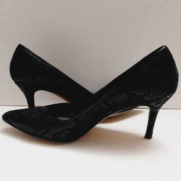 ROBERTO CAPUCCI | Italy Snake Pattern Genuine Suede Leather Stiletto Heels 7 B - Picture 13 of 16
